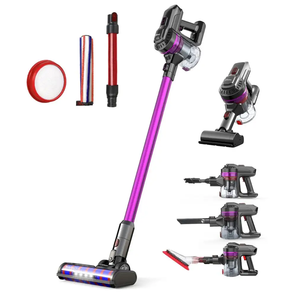 Dibea мощный всасывающий легкий ручной пылесос 22 кПа с перезаряжаемой батареей и