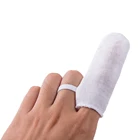 Детская щетка для чистки пальцев, 6 шт., щетки из хлопка и Марли для чистки пальцев, мягкая Марля, зубная щетка для чистки ротовой полости, влажные салфетки