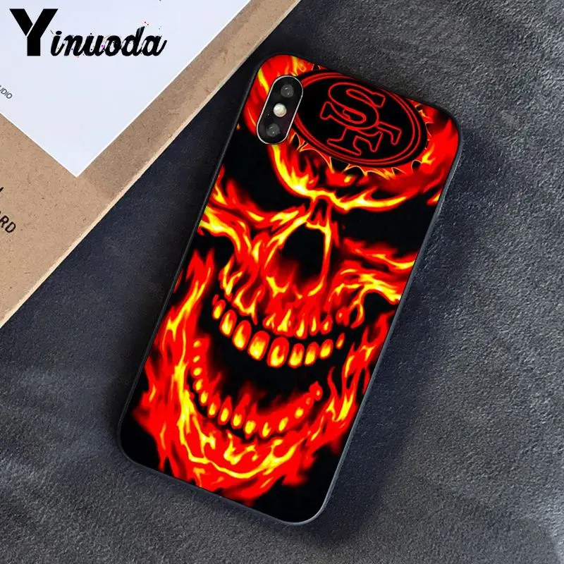 A5 Yinuoda San Francisco 49ers DIY роскошный высококачественный защитный чехол для iPhone 8 7 6 6S Plus 5 5S SE XR X XS MAX Coque 11 11pro max - Цвет: A5