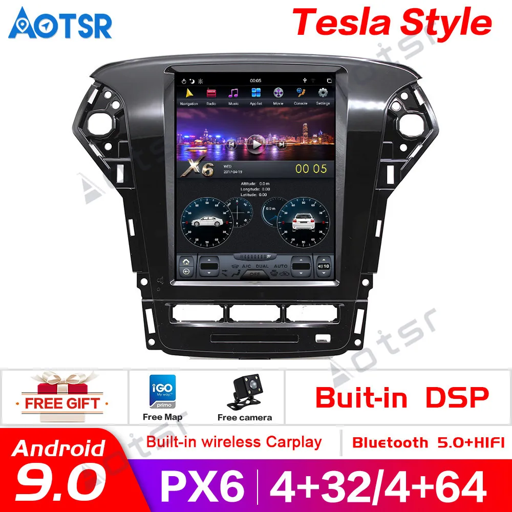 Система мультимедийная автомобильная с gps-Навигатором для Ford Mondeo MK4 2011 - 2013 |