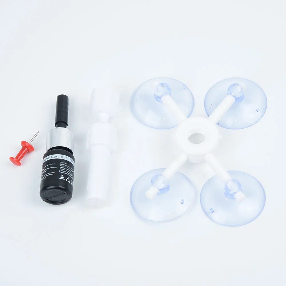 Sleeve razor blade Curing strip Cracked Windshield Repair Kit For phone screen Plastic Impact Resin Device Durable Useful | Автомобили и
