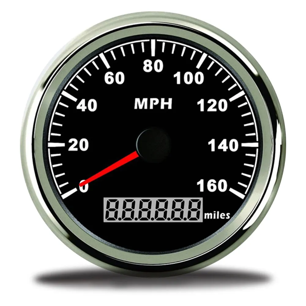 

85mm GPS Speedometer Gauge MPH 0-160MPH for Auto Car Truck Motorcycle ATV Universal Waterproof Anti-fogging Speedo Gauges 9-32V