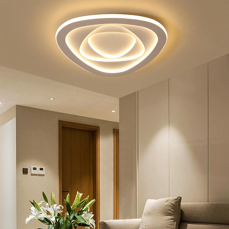 Современные светодиодные люстры освещение для гостиной комнаты дома Dec lustre plafonnier
