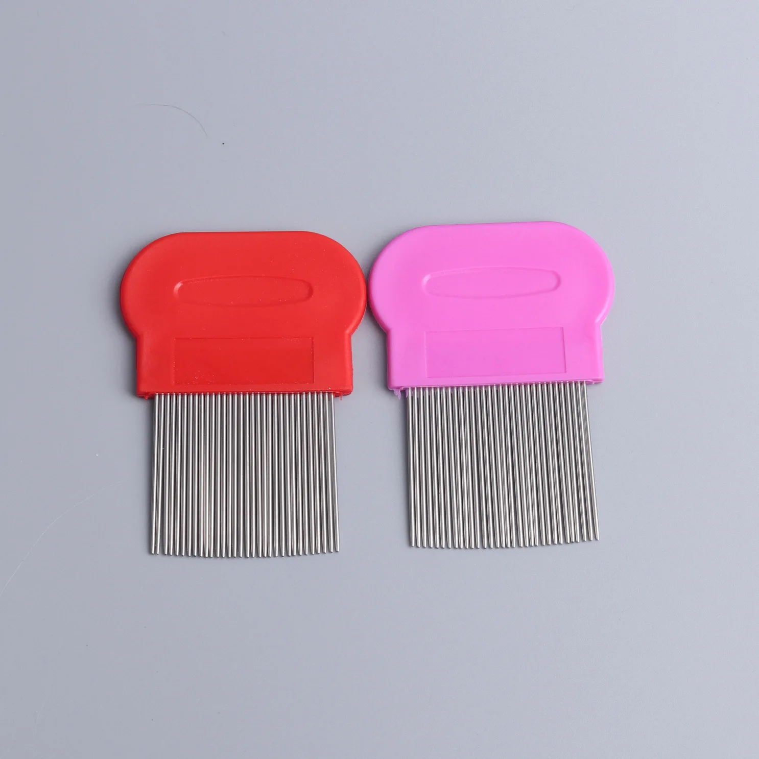 Новые длинные иглы решетки гребень для удаления вшей расчески домашних животных