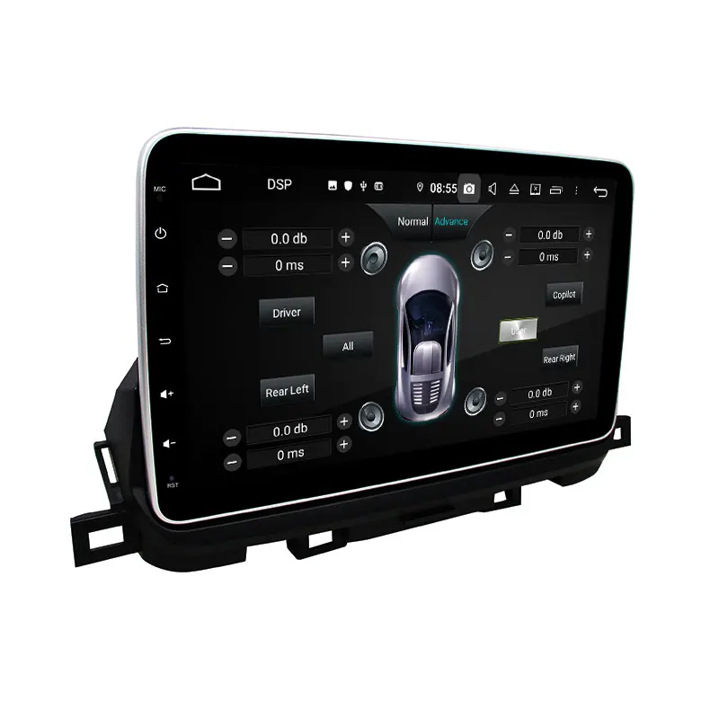 Автомобильный мультимедийный плеер 1DIN 6 ядер Android 10 1 для KIA Sportage 9 0-2018