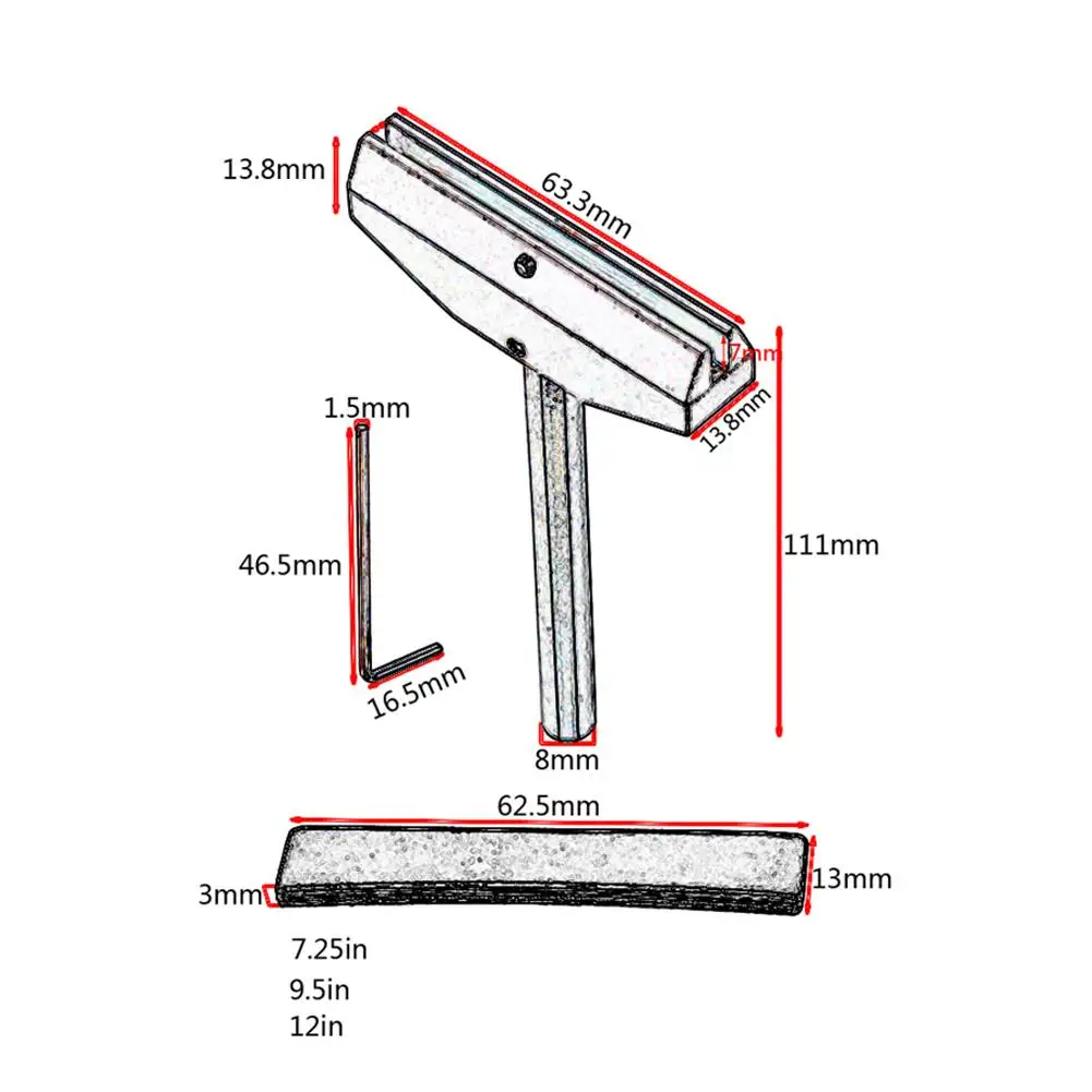 

Electric Guitars Fretboard Press Caul Inserts Kit Instrument Luthier Repair Tool Caul Inserts Kit Instrument Luthier Repair Tool