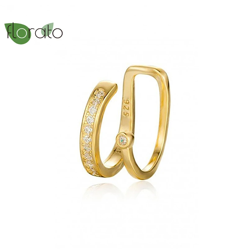 Винтажные серьги клипсы в стиле панк из стерлингового серебра 925