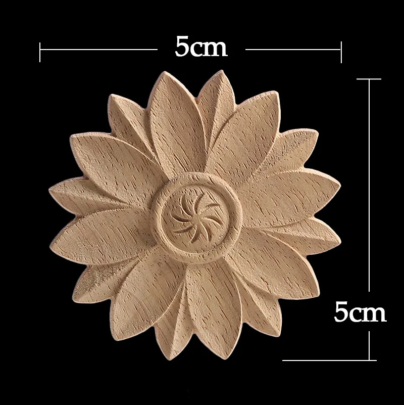 

Деревянная аппликация цветок WMQE