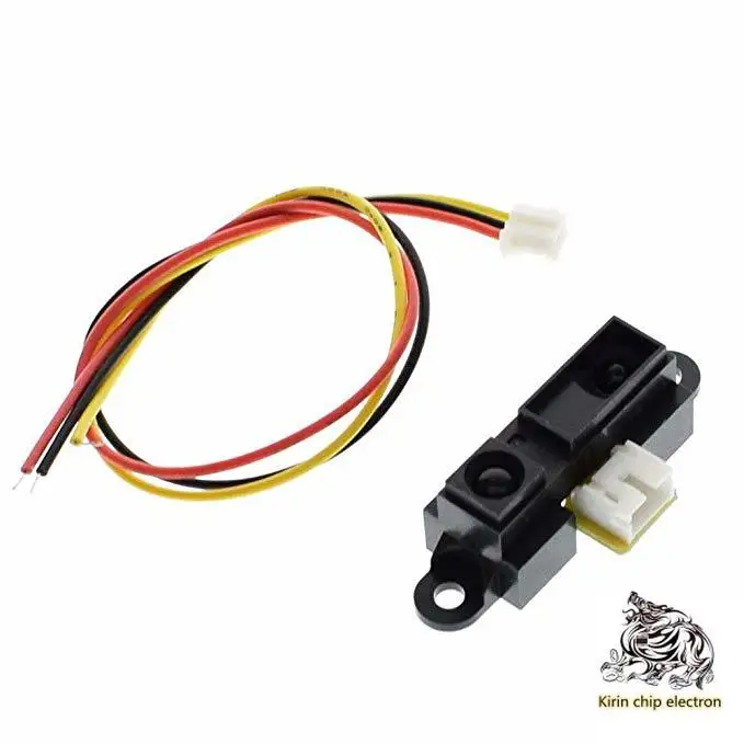 

2PCS/LOT 2Y0A21 GP2Y0A21YK0F infrared ranging sensor GP2D12 distance detection 10-80cm strip line