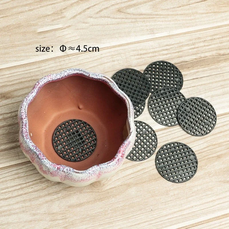 Нижняя сетчатая прокладка для цветочного горшка больше отверстий мясной