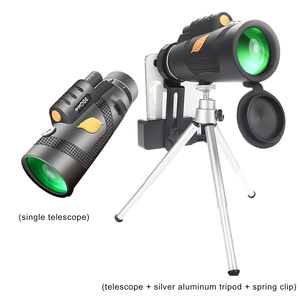 

Magnifer Mini Portable Telescope HD Lens Monocular Clear Vision Binocular for Outdoor Camping Hunting Hiking Climbing