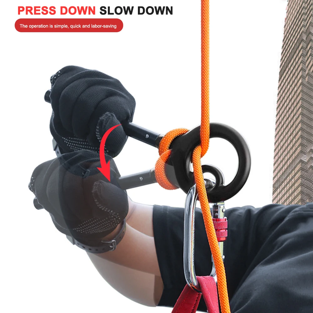 150 кг спусковое устройство на открытом воздухе скалолазание 9 кольцо Горные