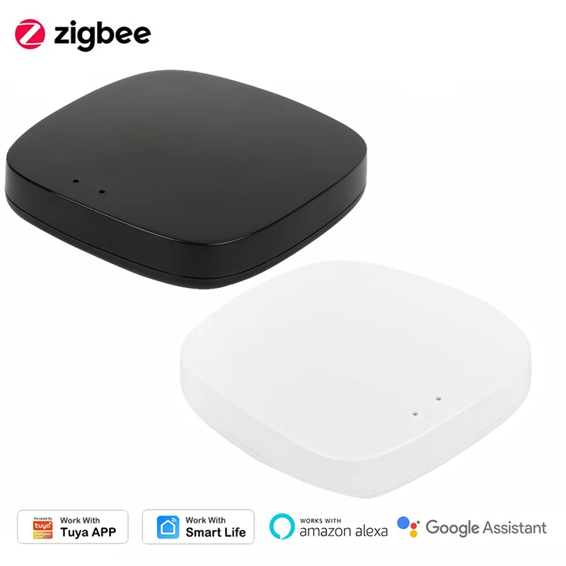 

Концентратор Zigbee 3,0, умный дом, мост Mini Zigbee, приложение Smart Life Tuya с голосовым дистанционным управлением, поддержка Alexa Google Home Assistant
