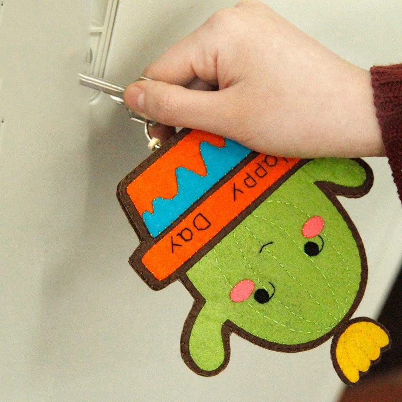 Нетканый брелок набор для шитья милый мультяшный подвесной Брелок сделай сам