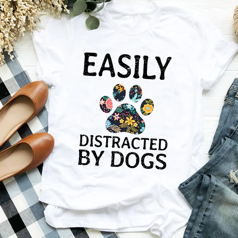 

Women Lady Cartoon Cat Coffee Life Pet Cute Trend Fashion Print Tshirt Shirt Clothes Top Graphic Female T Tee Womens T-shirt