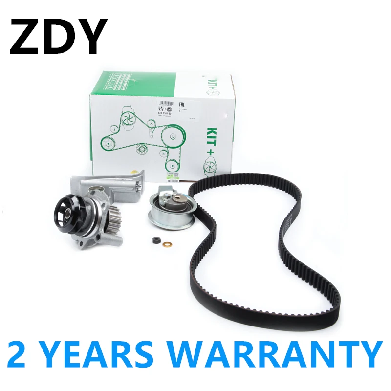 4 шт. натяжитель ремня водяной насос набор для ремонта времени Audi A4 A6 VW Passat Skoda Seat