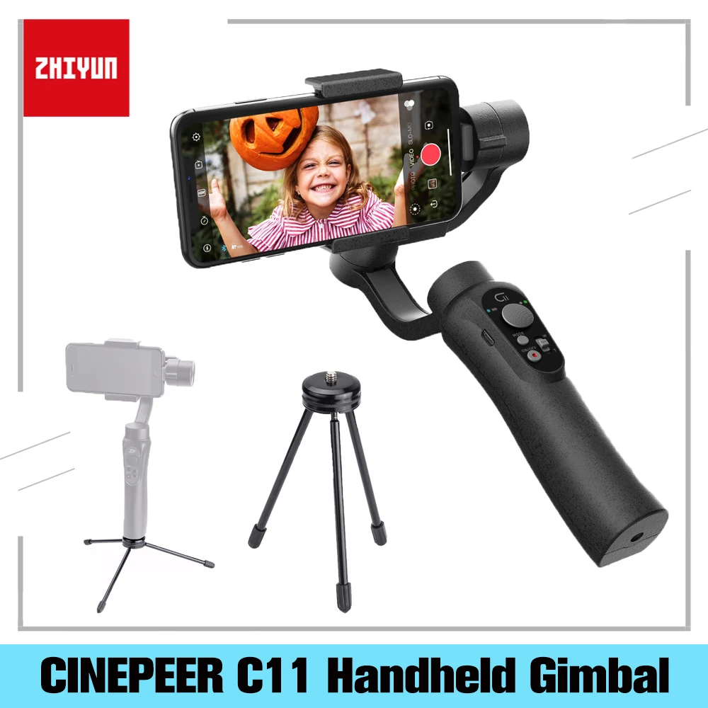 ZHIYUN CINEPEER C11 Gimbal гидростабилизатор на шарнирном замке с 3 ручной шарнирный
