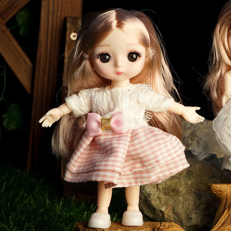Reborn 13 подвижных шарнирных кукол 16 см сюрприз кукла Blyth куклы игрушки детская BJD