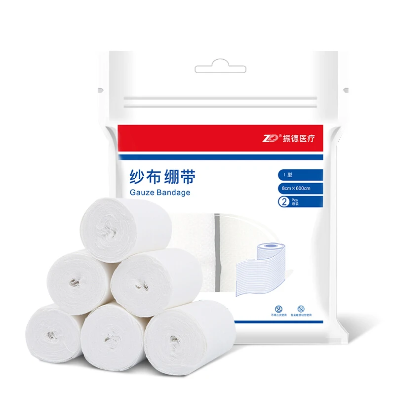 Туалетный рулон марлевого бинта медицинская Бытовая повязка на рану одноразовая