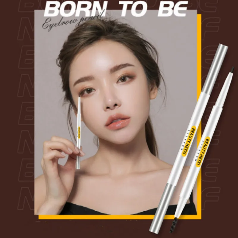 

Eyebrow Pencil WaterProof Fine Cosmetic Long-Lasting Non-Marking Korean Style Super Thrush Artifact Double-Headed Ultra-fine