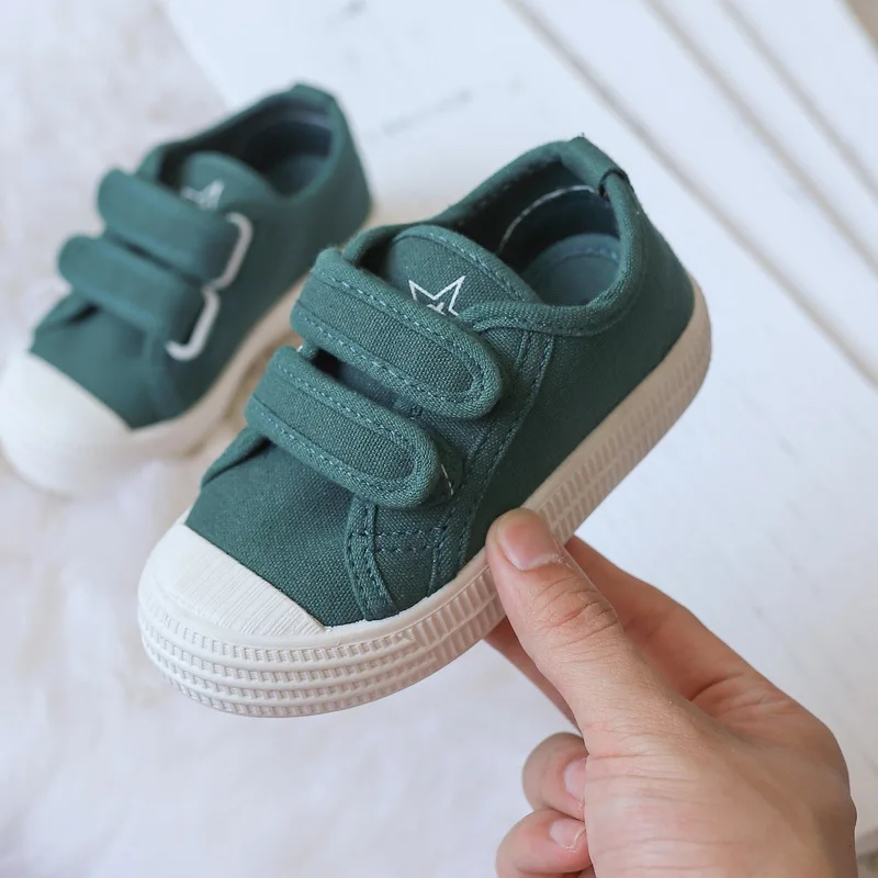 Honey Angle Spring Autumn Kids Sneakers Canvas Shoes 2 Color Children Sport Shoes Summer Children Casual Shoes Footwear
