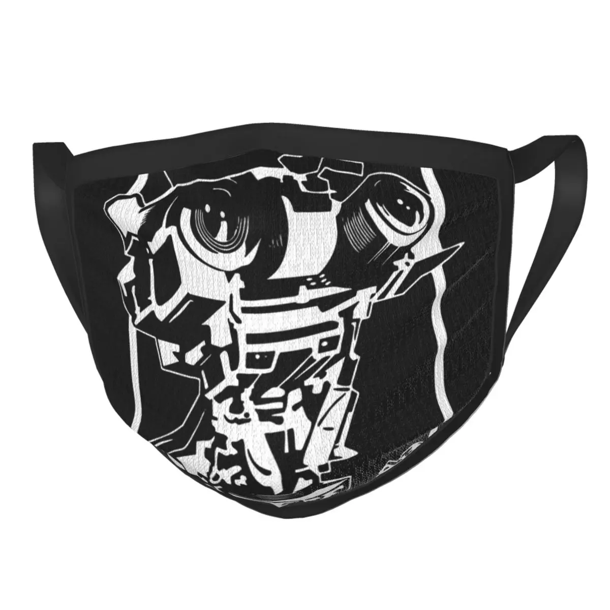 Неодноразовая маска для лица johny 5 короткое замыкание 80s ретро робот фильмы