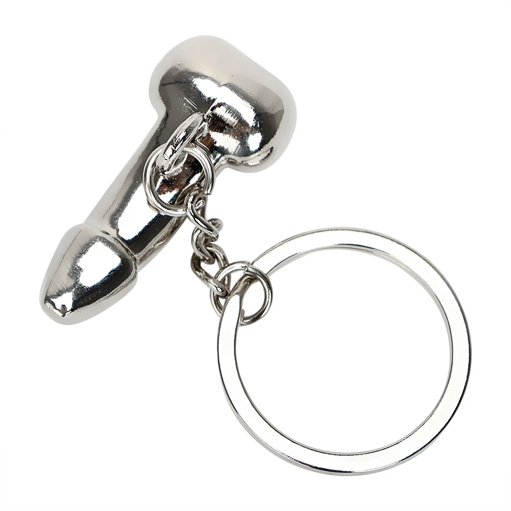 LEEPEE Dildo Key Rings Keychain Fashion Penis Shape Creative Gift Keyfob Auto Ring Car Chain |
