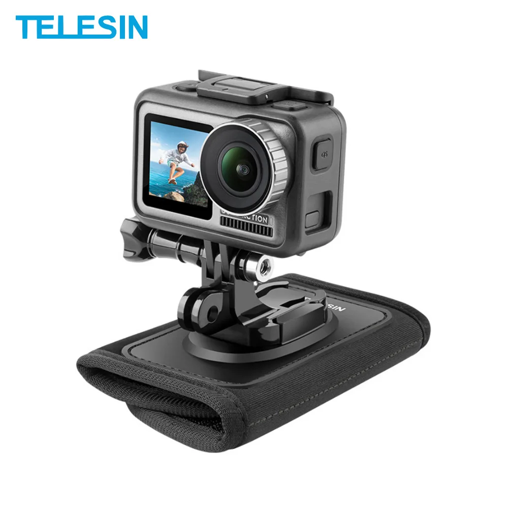 gopro 1098 universal backpack clip sports camera shoulder strap clip fixing bracket for insta360dji action 2 accessory free global shipping