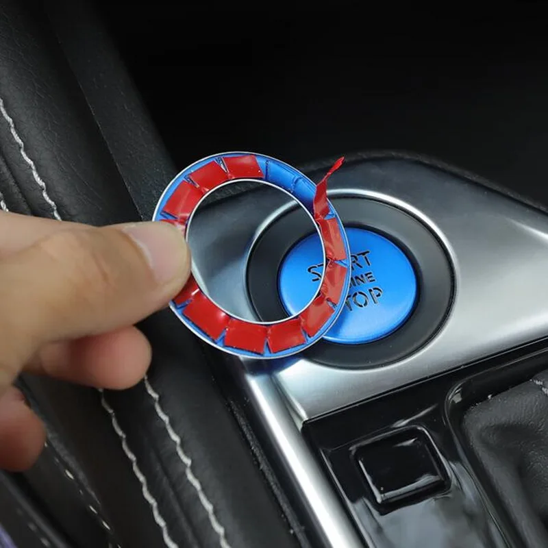 Tonlinker наклейка для интерьера автомобиля звезда двигателя/стоп чехол NISSAN Sentra 2019