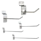 25 x Slatwall с одним крючком, витрина для магазина, вешалка