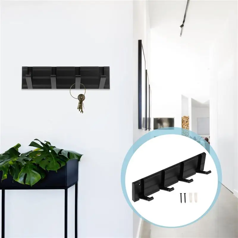 

1Pc Simple Sturdy Coat Towel Hook Delicate Anti-corrosion Anti-rust Wall Adornment Wall Decoration for Hotel