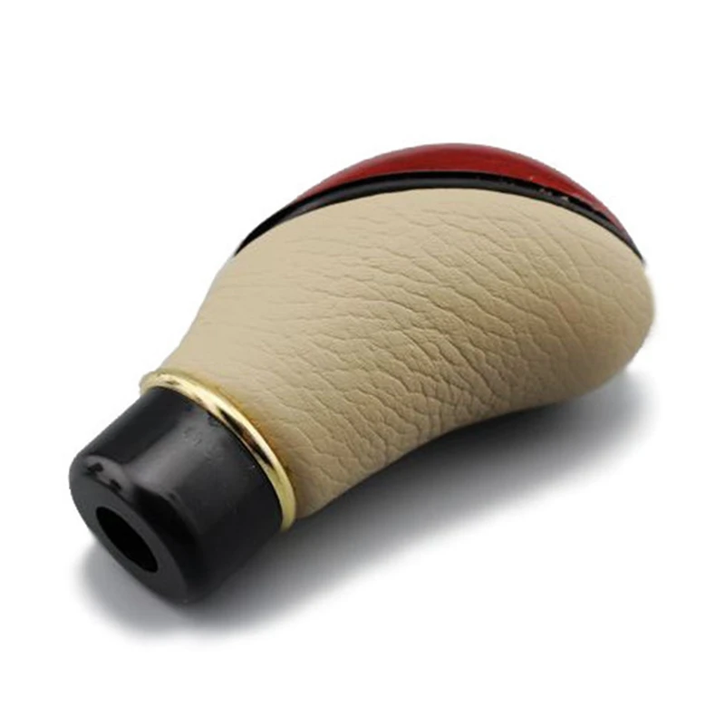 Ручка переключения передач автомобильная универсальная деревянная из