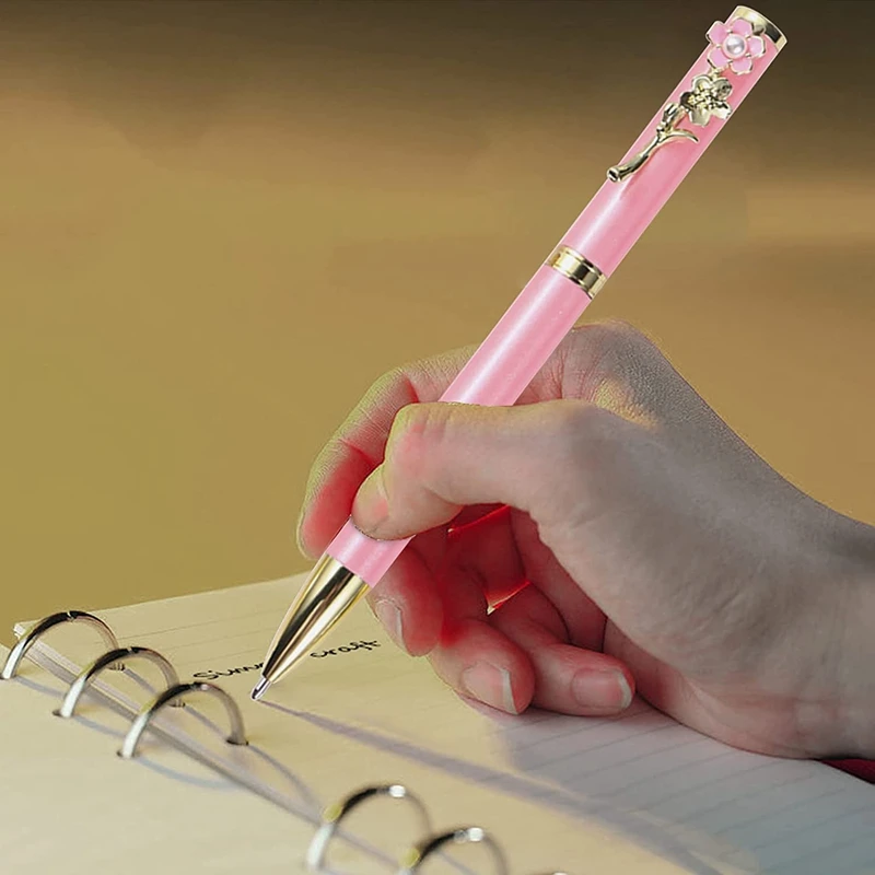 4 шт. металлические шариковые ручки с черными чернилами 1 мм |