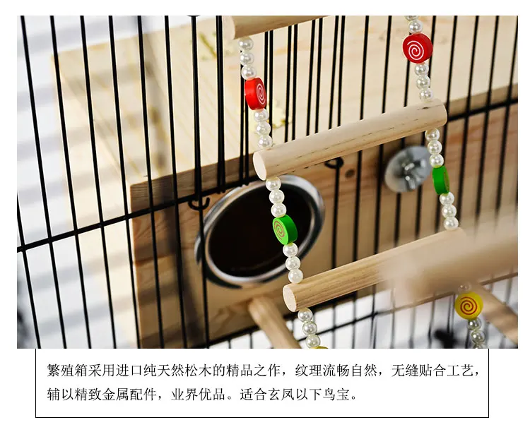 

Luxury large metal parrot cage Toy shelf Breeding cage bird house bird bed house outdoor hanging decoration chastity cage