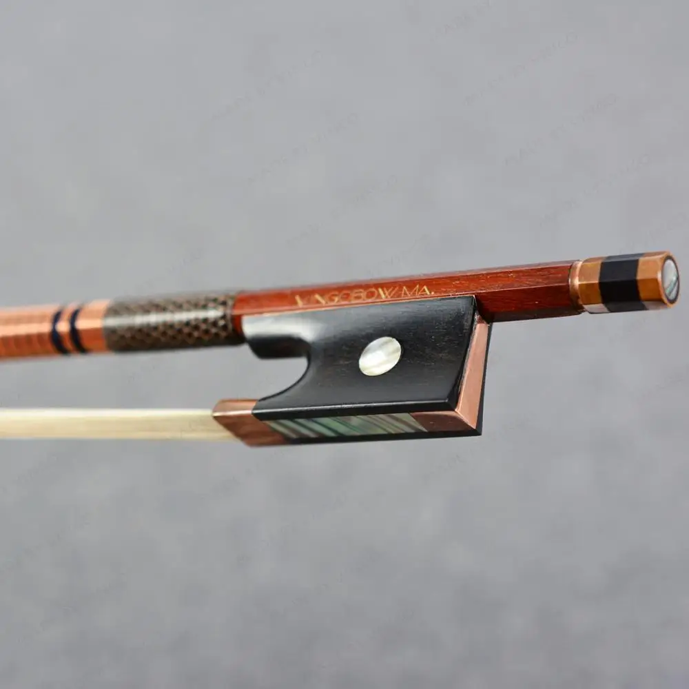 Мастер уровень пернамбуко лук для скрипки 4/4 размер глубокий тон элегантный