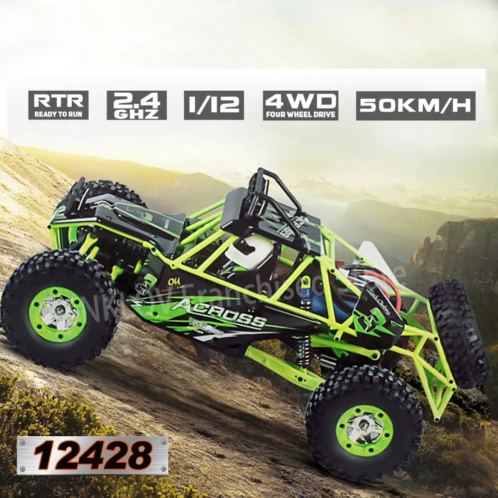 

1:12 Эскалада машинка на радиоуправлении 2,4G 4WD 50 км/ч высокоскоростная Электрическая цепная гусеничная машина Wltoys детские игрушки для мальчи...