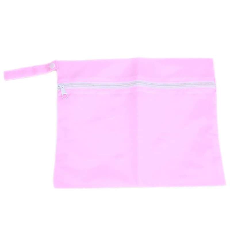 

Portable Baby Diaper Bags Solid Baby Out Clothes Feeding Bottles Nappy Changing Bibs Hang Stroller Storage Bag 5Colors