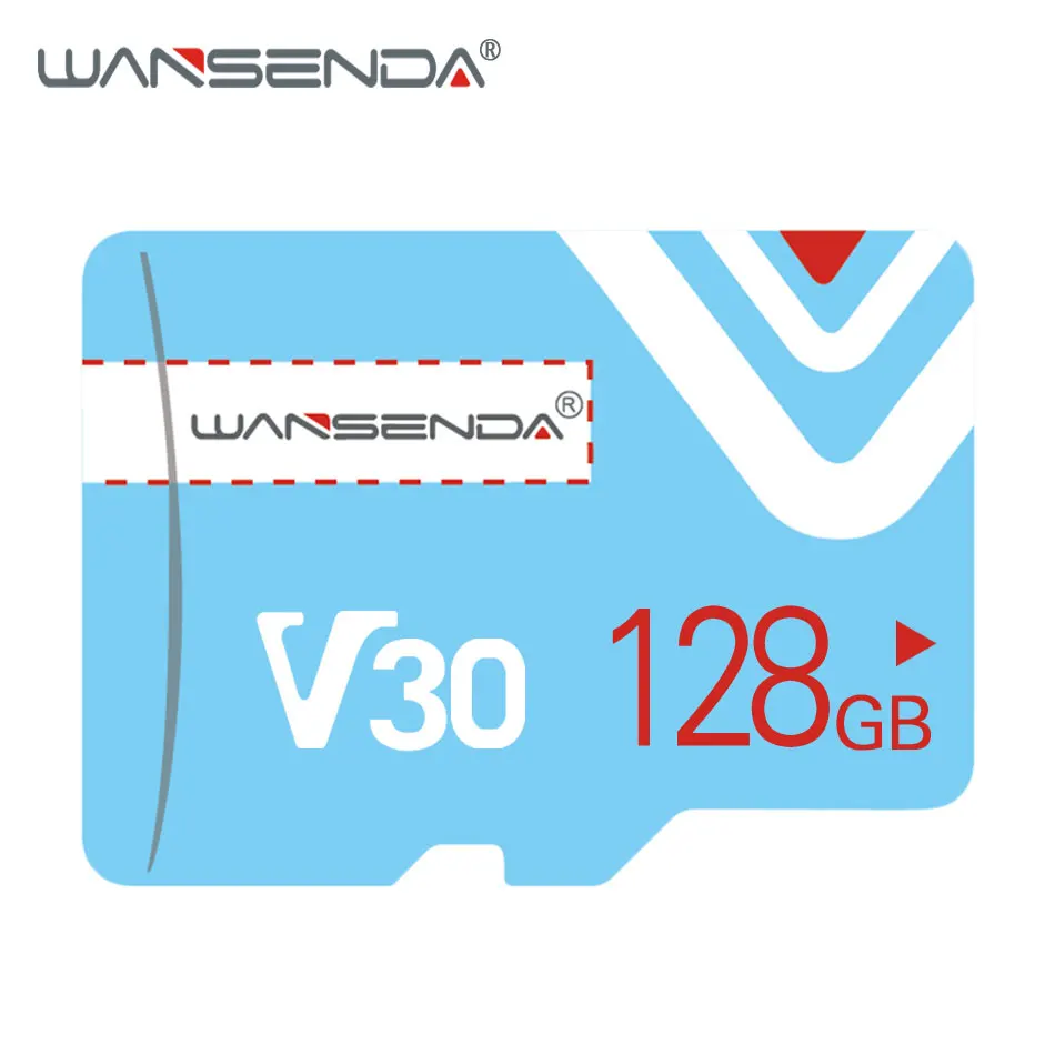 WANSENDA карта памяти 64 ГБ 128 Microsd 32 16 8 класс 10 флеш Micro SD TF для смартфонов/планшетных