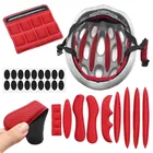 Комплект внутренней подкладки для велосипедногомотоциклетного шлема, губчатая подкладка, детские велосипедные подкладки с сеткой от насекомых, 1 комплект