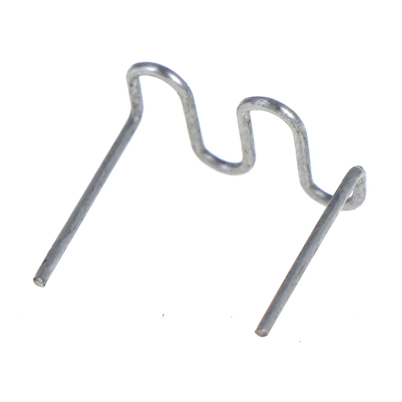 

Universal 100 Pcs/Set Precut 0.6mm-0.8mm Hot Wave Flat Staples For Plastic Stapler Repair Welder Repair Tool