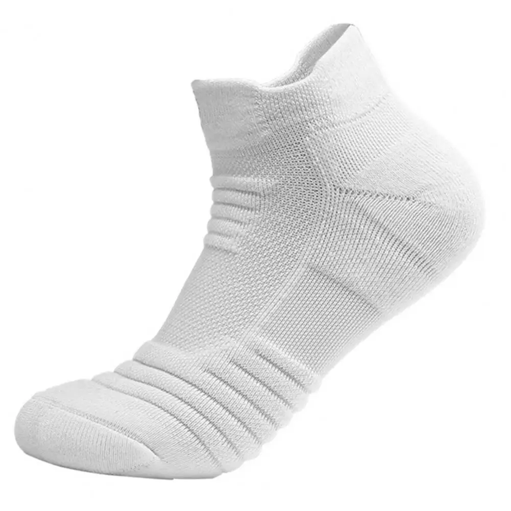 

Socks Solid Color Thickening Men Running Football Basketball Short Socks for Sports Basketball Short Socks