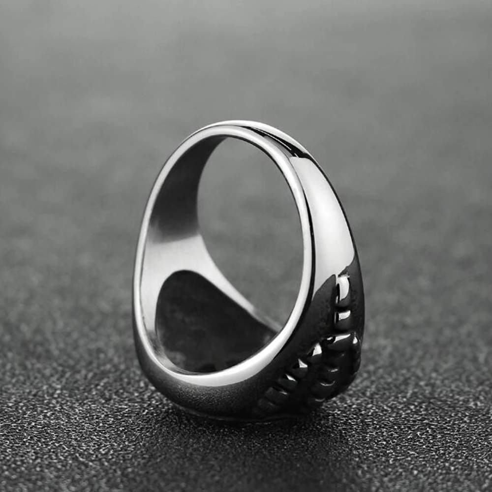 Винтажное ожерелье из нержавеющей стали с викинговым топором мужские кольца в