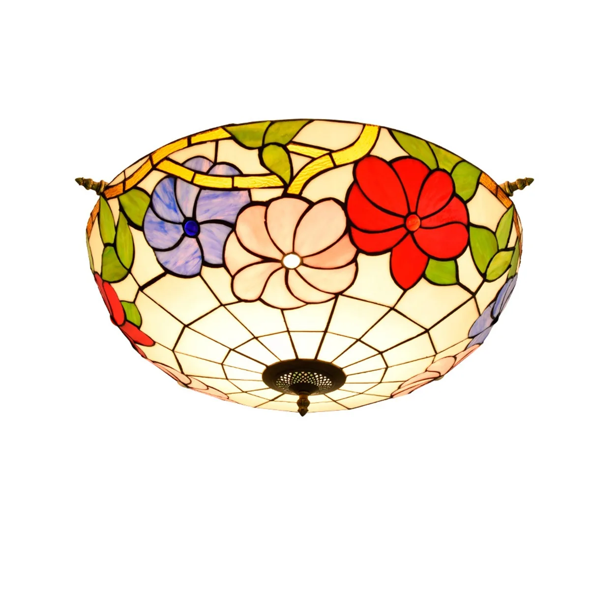 Креативный цветной стеклянный маленький светильник 65 см для гостиной ресторана