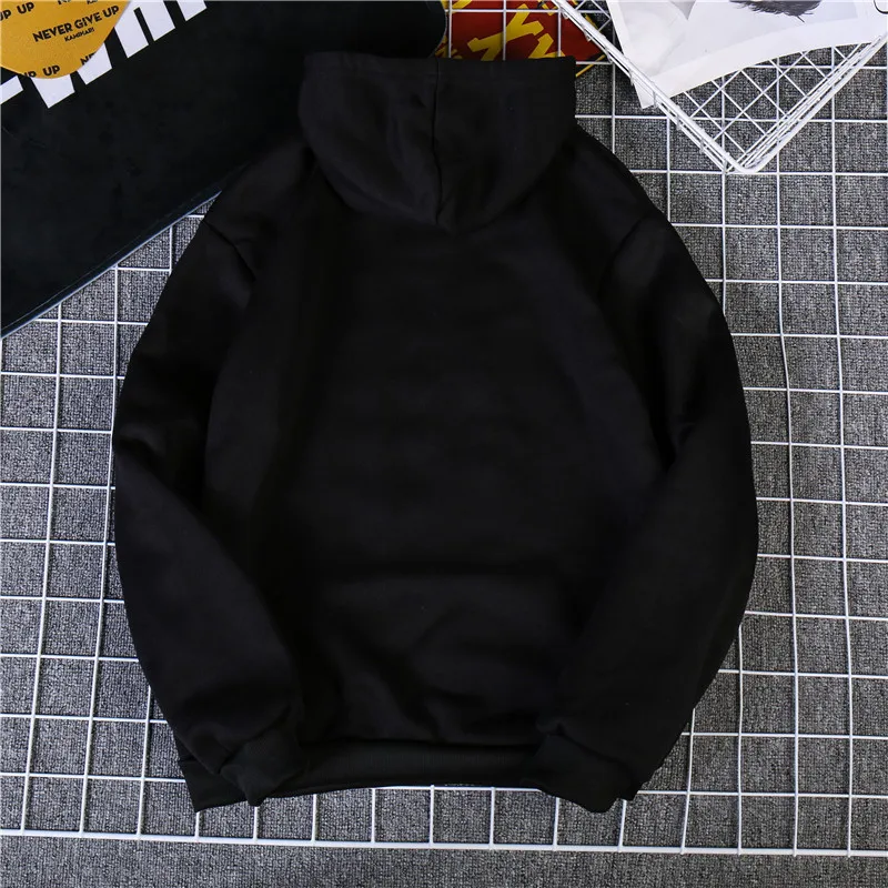 Осенне-зимний флисовый пуловер с надписью «Love» в стиле Харадзюку, плотные свободные женские толстовки с капюшоном, Женская толстовка с круглым вырезом, повседневное пальто