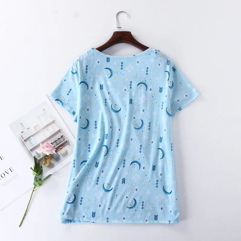 2021 летний Женский Повседневный пижамный комплект с принтом персонажей из