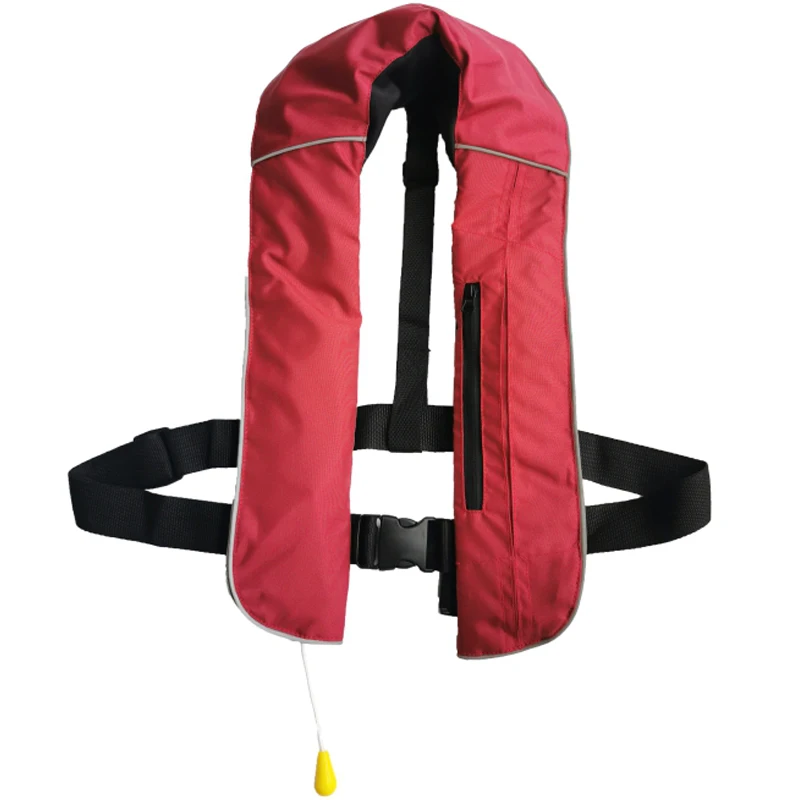 

Daiseanuo надувной спасательный жилет для океанской рыбалки автоматический ручной 150N морской водный спорт парусный буй вспомогательный материал для взрослых лодок спасательный жилет