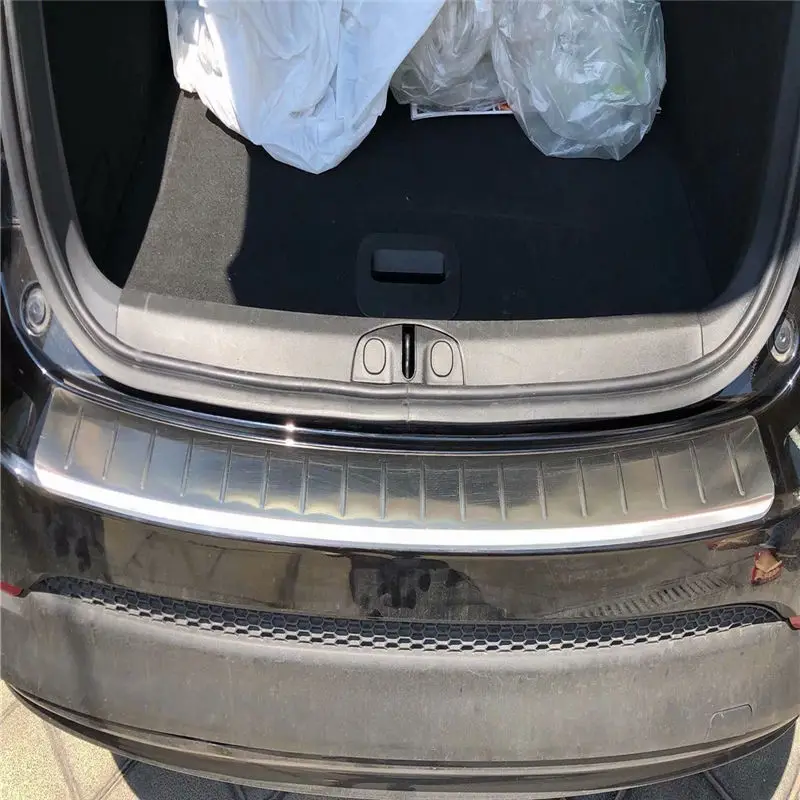 WELKINRY для FIAT 500X 2014 2015 2016 2017 2018 задний бампер коробка ворота задняя дверь порог