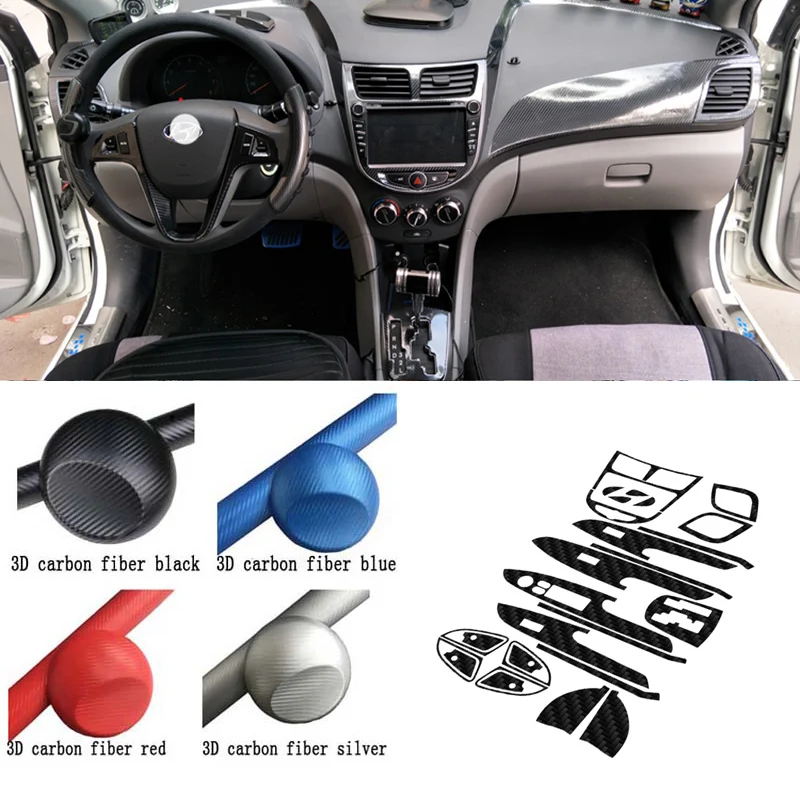 Авто Стайлинг интерьера автомобиля центральной консоли изменение цвета