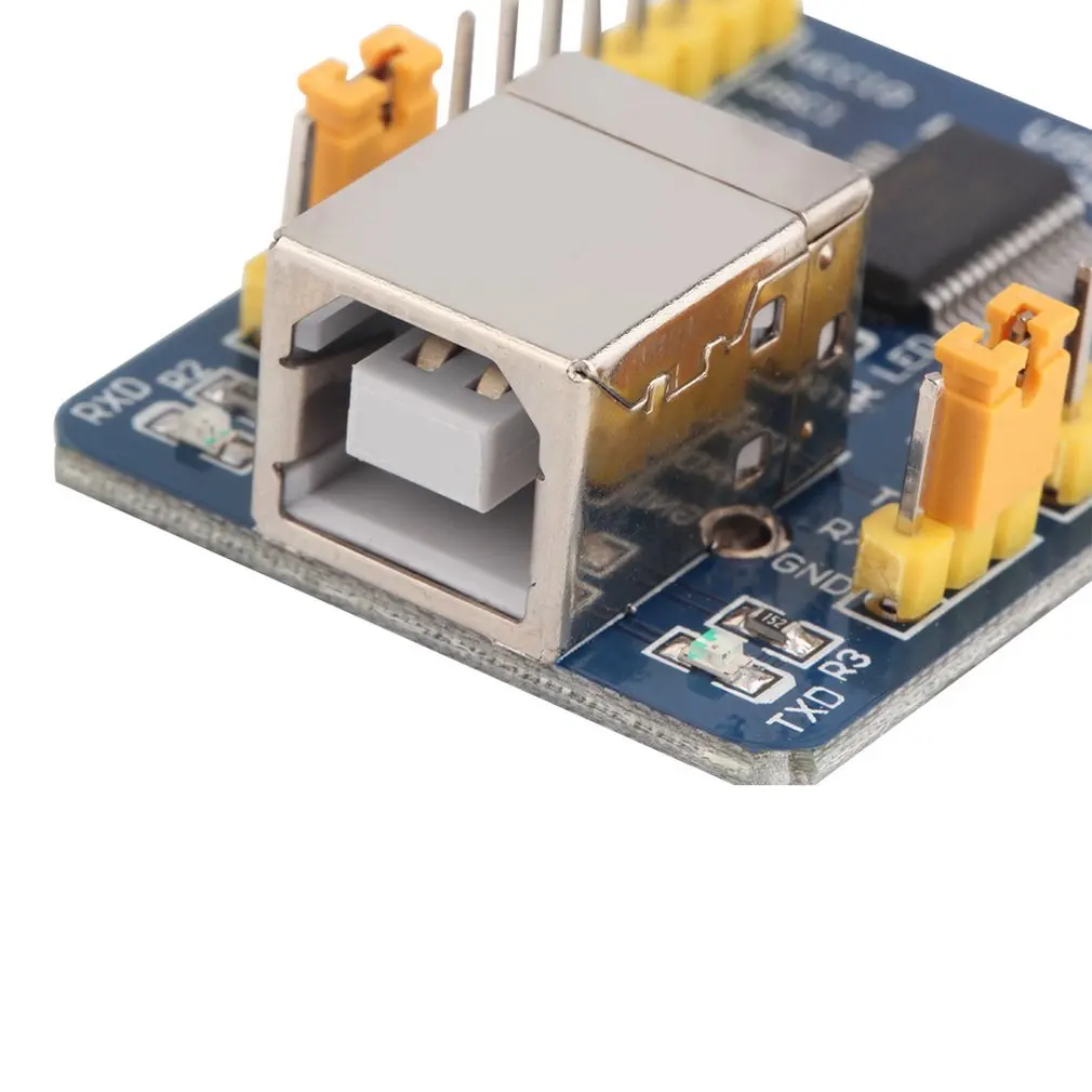 Синий 40*29*13 мм 35g FT232RL USB к TTL последовательный преобразователь адаптер Модуль 5 В и 3