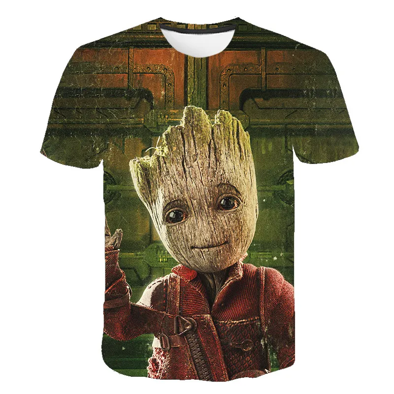 

Guardian of 2021 summer superhero movie Milky Way T-shirt 3D printing fashion men's and women's short-sleeved T-shirt XXS-6XL